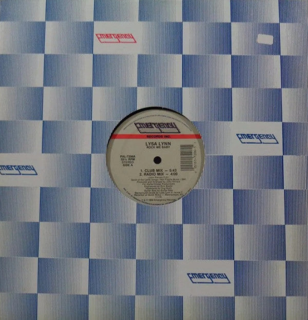 Lysa Lynn : Rock Me Baby (12")