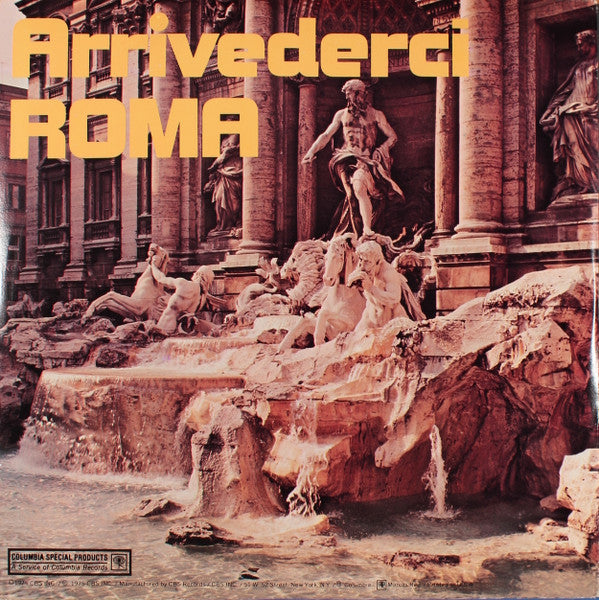 Various : Arrivederci Roma (2xLP, Comp)