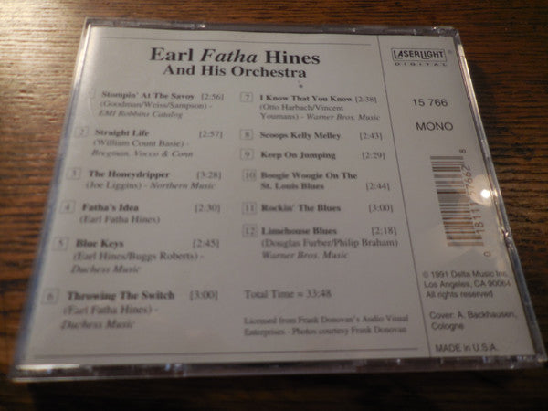 Earl Hines And His Orchestra : Earl Hines Orchestra (CD, Comp, Mono)