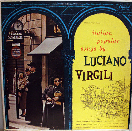 Luciano Virgili : Italian Popular Songs (LP, Comp)