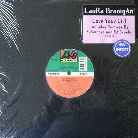 Laura Branigan : Love Your Girl (12", Single)