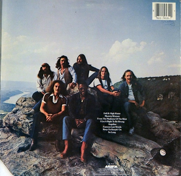 The Allman Brothers Band : Reach For The Sky (LP, Album)
