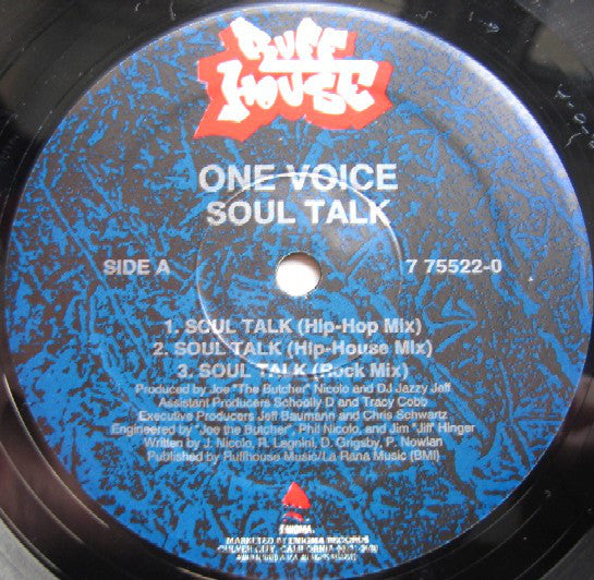 One Voice (7) : Soul Talk (12")
