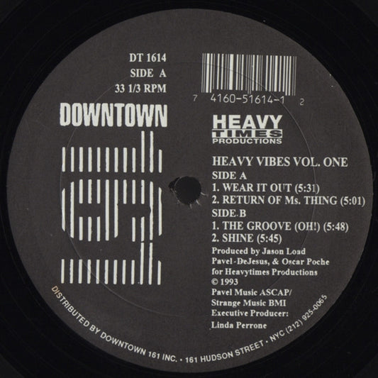 Heavytimes Productions : Heavy Vibes Vol. One (12")