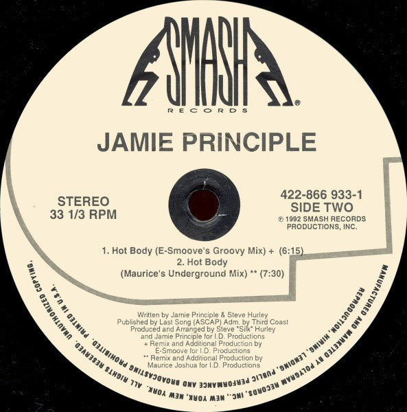 Jamie Principle : Hot Body (12")