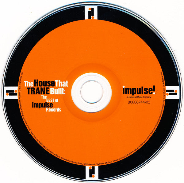 Various : The House That Trane Built: The Best Of Impulse Records (CD, Comp)