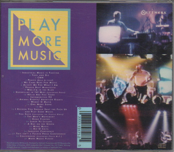 Consolidated : Play More Music (CD, Album)