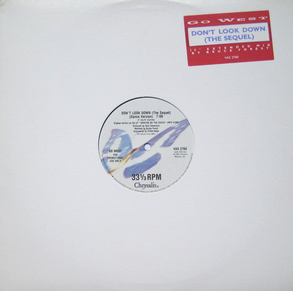 Go West : Don't Look Down (The Sequel) (12", Promo)