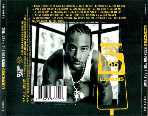 Ludacris : Back For The First Time (CD, Album)