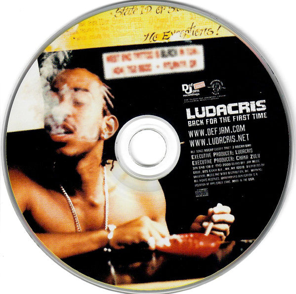 Ludacris : Back For The First Time (CD, Album)