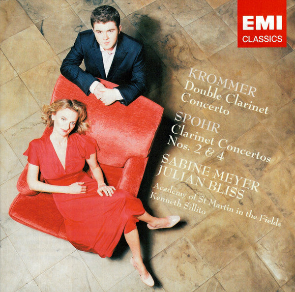 Sabine Meyer, Julian Bliss : Krommer - Double Clarinet Concerto, Spohr - Clarinet Concertos Nos. 2 & 4 (CD, Comp)