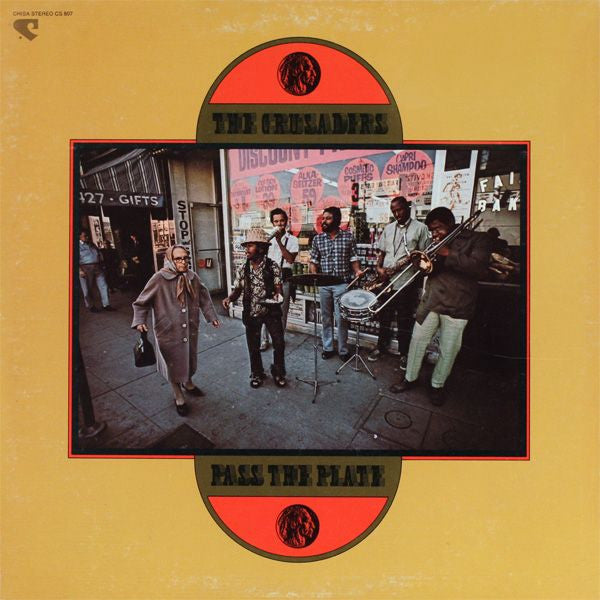 The Crusaders : Pass The Plate (LP, Album)