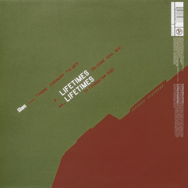 Slam Featuring Tyrone Palmer : Lifetimes (Remixes) (12", Single)