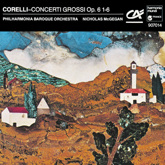 Arcangelo Corelli - Philharmonia Baroque Orchestra, Nicholas McGegan : Concerti Grossi Op.6 1-6 (CD, Album)