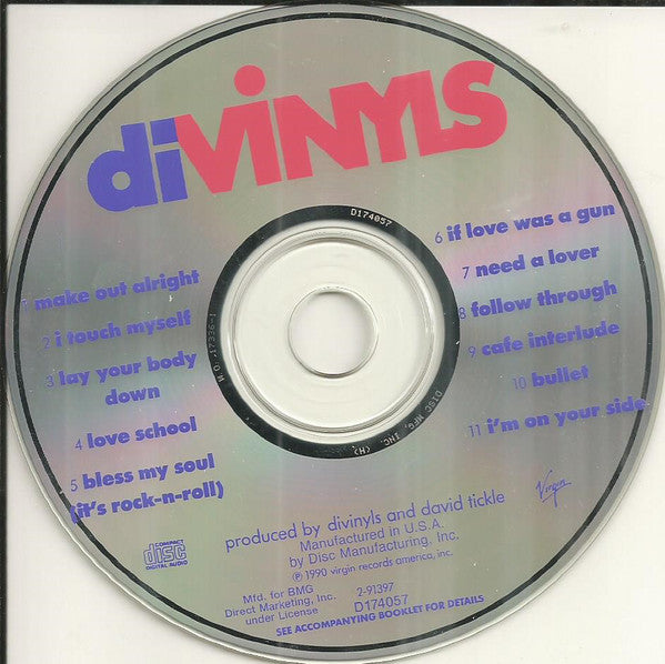 Divinyls : Divinyls (CD, Album, Club)