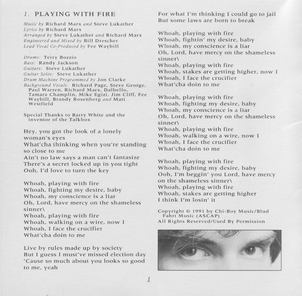 Richard Marx : Rush Street (CD, Album)