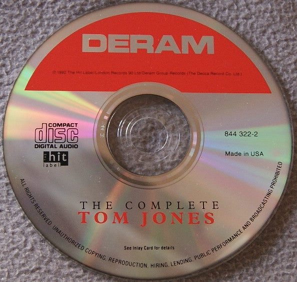 Tom Jones : The Complete Tom Jones (CD, Comp)