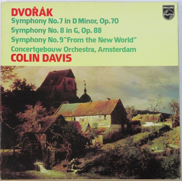 Antonín Dvořák, Concertgebouworkest, Sir Colin Davis : Symphonies Nos. 7, 8 and 9 (3xLP + Box, Comp)