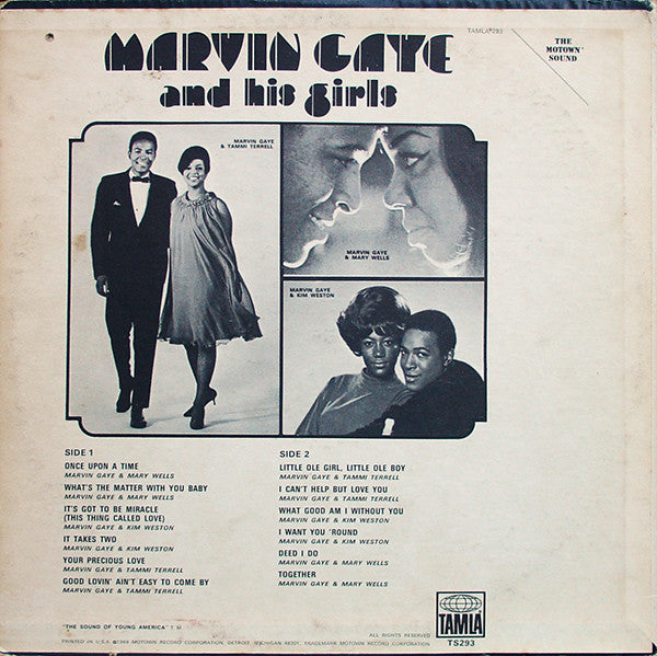 Marvin Gaye : Marvin Gaye And His Girls (LP, Comp, Ind)