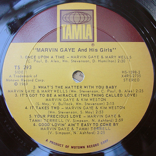 Marvin Gaye : Marvin Gaye And His Girls (LP, Comp, Ind)