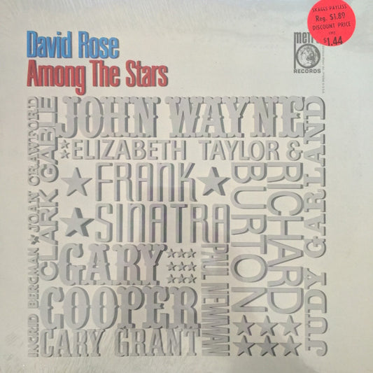 David Rose & His Orchestra : Among The Stars (LP, Comp)