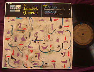 Janáček Quartet : Plays Janacek: String Quartet No. 2 ("Intime Briefe") / Mozart String Quartet In G Major K. 387 (LP, Album)
