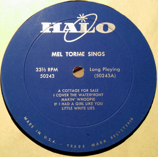 Mel Tormé : Mel Torme Sings (LP, Album)