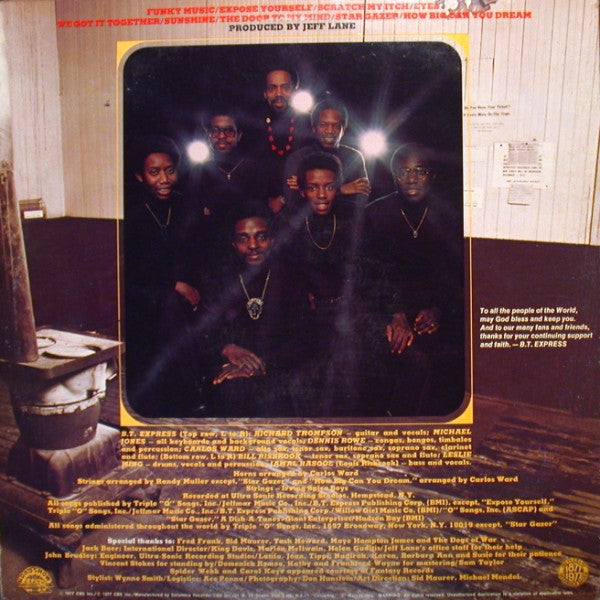 B.T. Express : Function At The Junction (LP, Album)