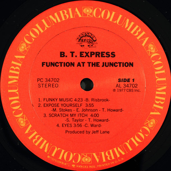 B.T. Express : Function At The Junction (LP, Album)