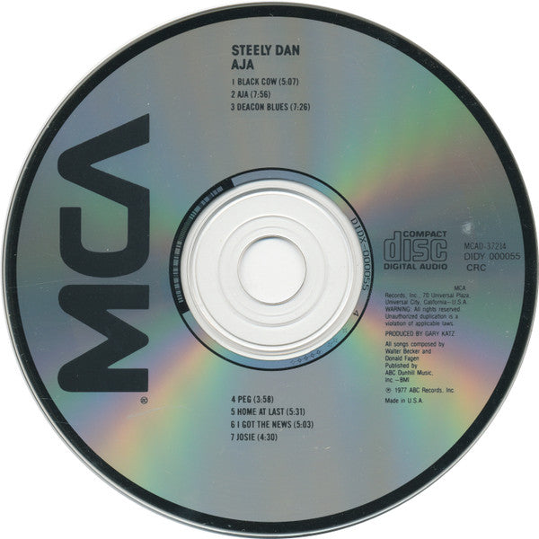 Steely Dan : Aja (CD, Album, Club, RE)