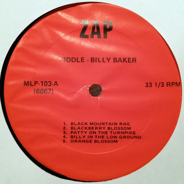 Kenny Haddock, Billy Baker (7) : Dobro And Fiddle (LP, Album)
