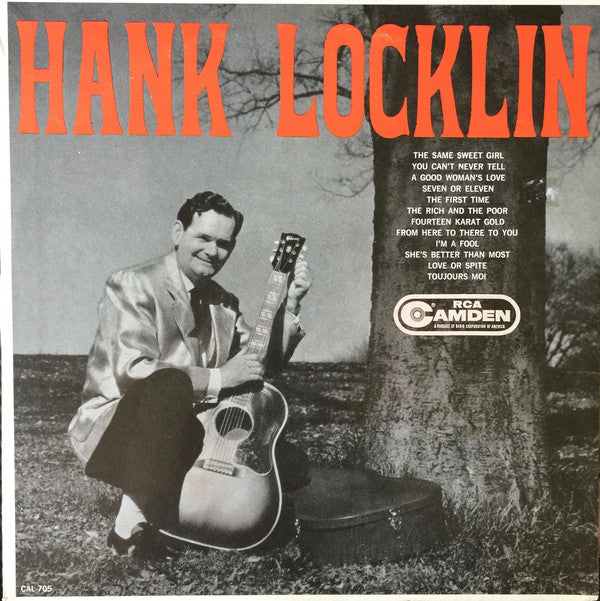 Hank Locklin : Hank Locklin (LP, Mono, Roc)