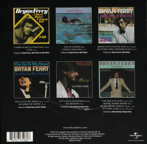 Bryan Ferry : The Island Singles 1973-1976 (5x7", Single, RE + Box, RSD, Comp, Ltd + 7", EP, R)