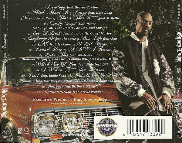 Snoop Dogg : Tha Blue Carpet Treatment (CD, Album)