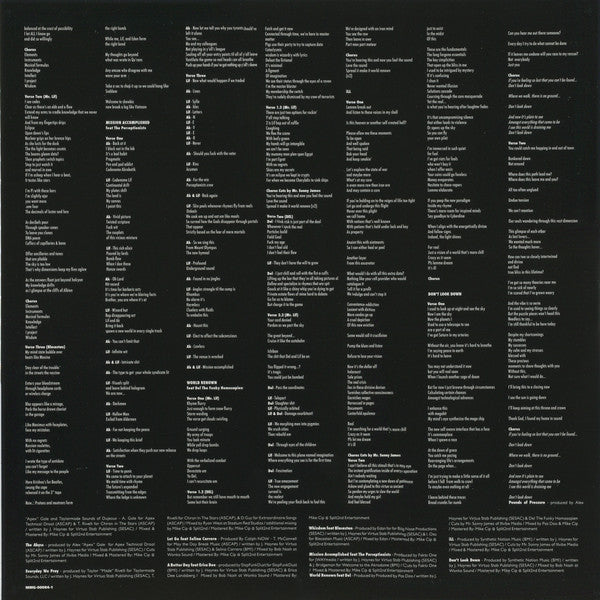 Mr. Lif : Don't Look Down (LP, Album, Bla)