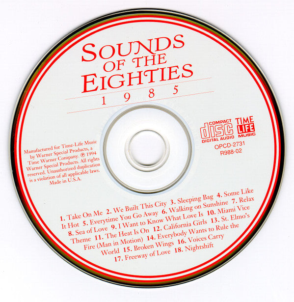 Various : Sounds Of The Eighties 1985 (CD, Comp)