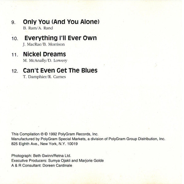 Reba McEntire : The Best Of Reba McEntire (CD, Comp)