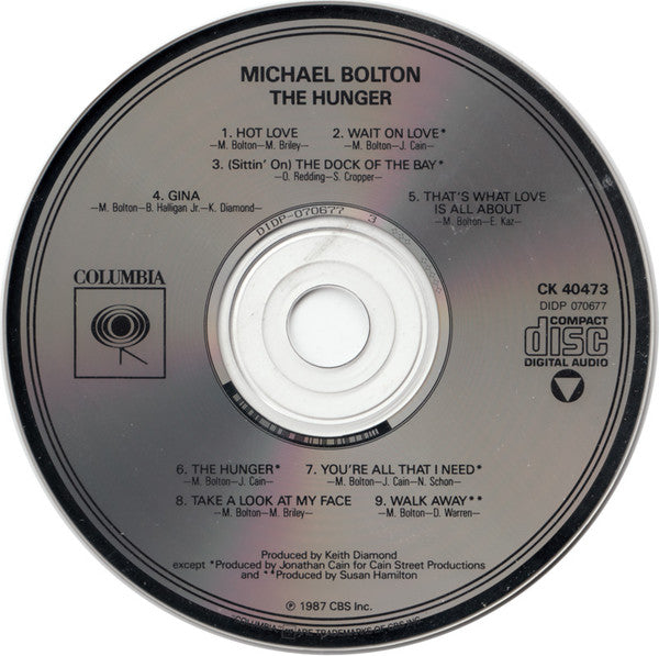 Michael Bolton : The Hunger (CD, Album)