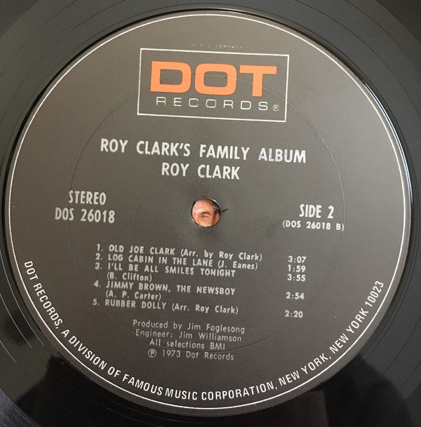 Roy Clark : Roy Clark's Family Album (LP, Album, Ter)