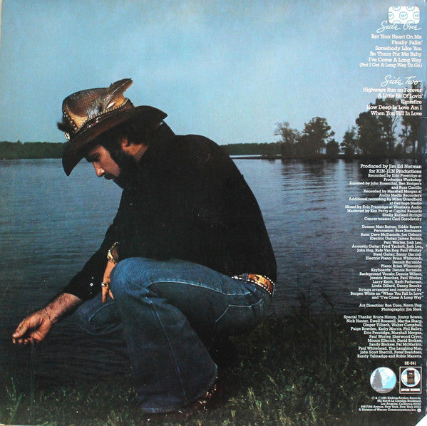 Johnny Lee (3) : Bet Your Heart On Me (LP, Album)