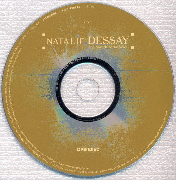 Natalie Dessay : The Miracle of the Voice (2xCD, Comp, Enh)