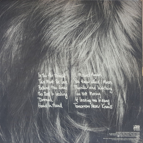 Phil Collins : Face Value (LP, Album, Eur)