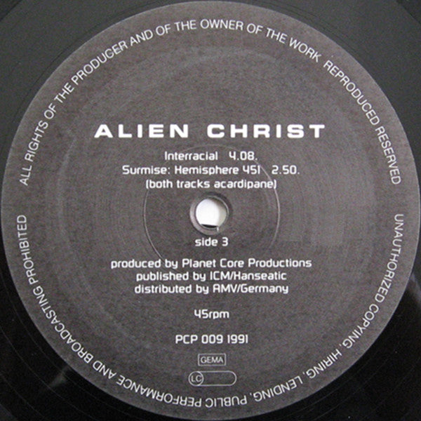 Alien Christ : Of Suns And Moons (12")