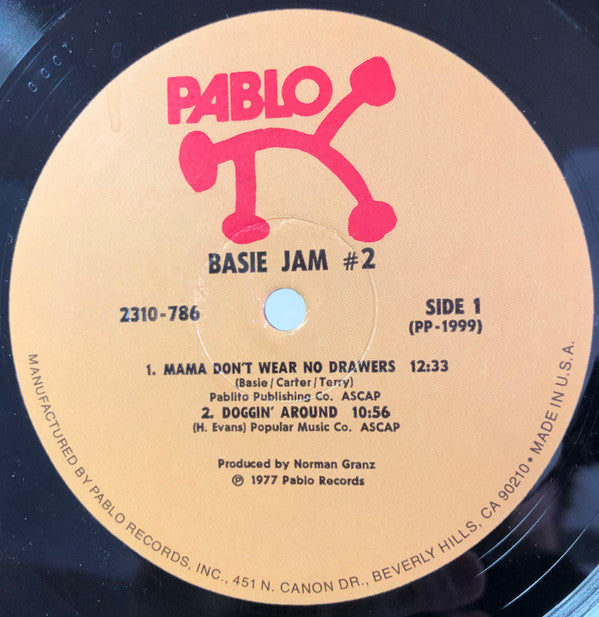 Count Basie : Basie Jam #2 (LP, Album, Mono, Gat)