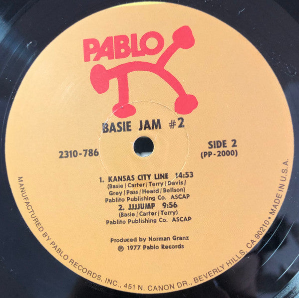 Count Basie : Basie Jam #2 (LP, Album, Mono, Gat)