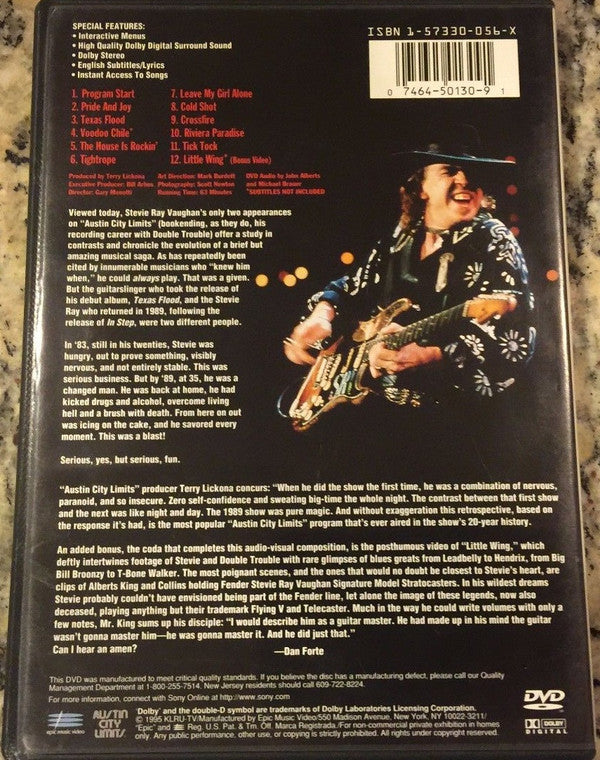 Stevie Ray Vaughan & Double Trouble : Live From Austin, Texas (DVD-V, Multichannel)