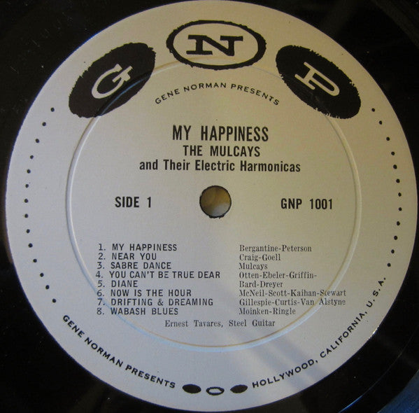 The Mulcays : My Happiness (LP, Album, Mono)