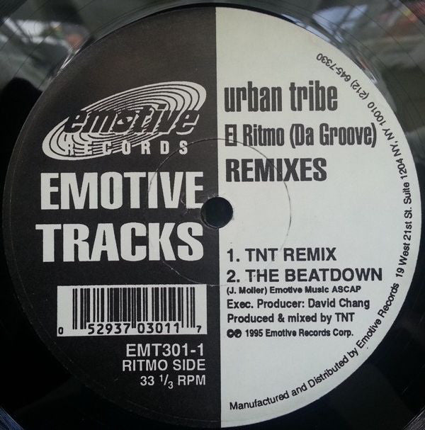 Urban Tribe (2) : El Ritmo (Da Groove) (Remixes) (12")