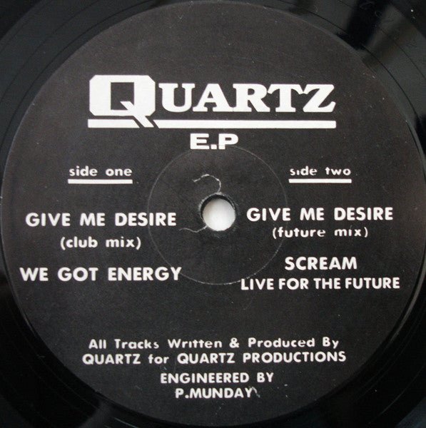 Quartz (2) : Quartz E.P (12", EP)