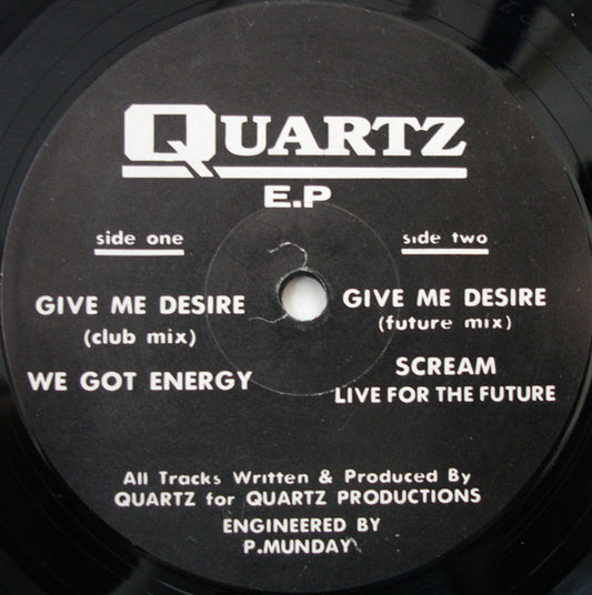 Quartz (2) : Quartz E.P (12", EP)